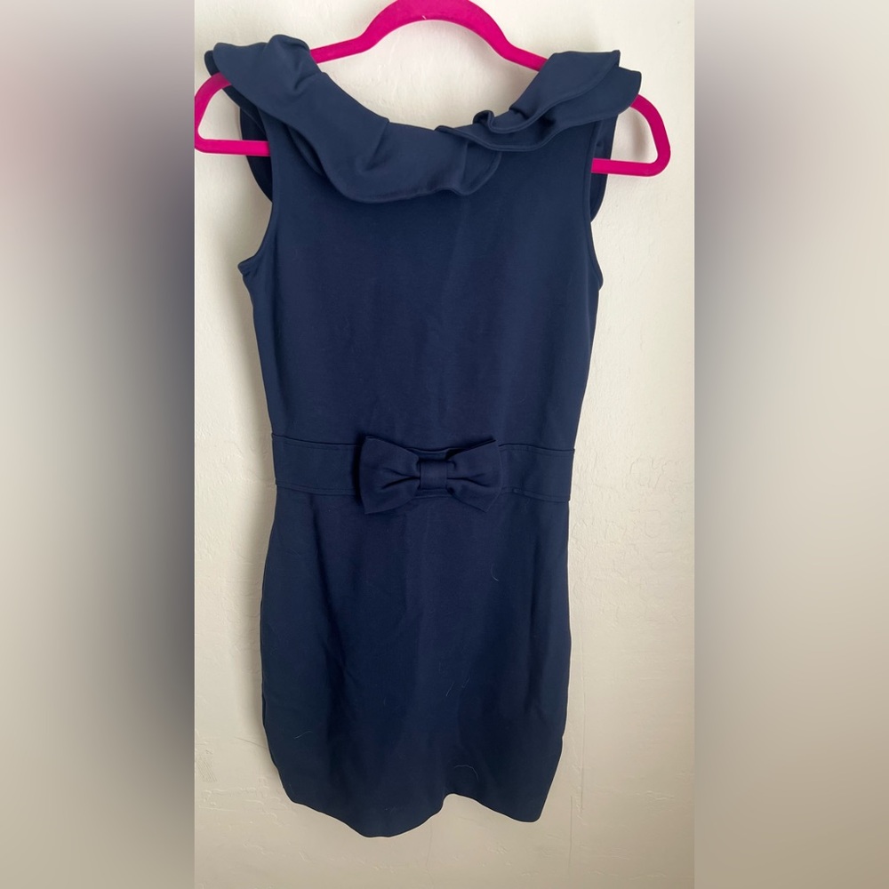 Elegant Navy Blue Dress